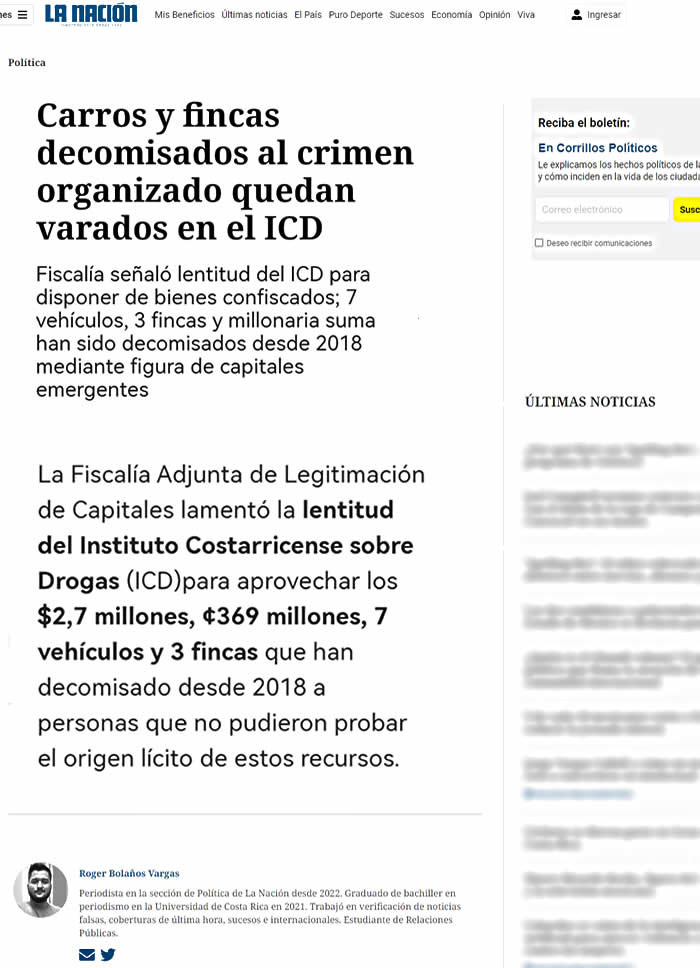 Decomisos a Crimen Organizado Varados en el ICD