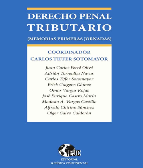 Imagen thumbnail Portada Libro Derecho Penal Tributario